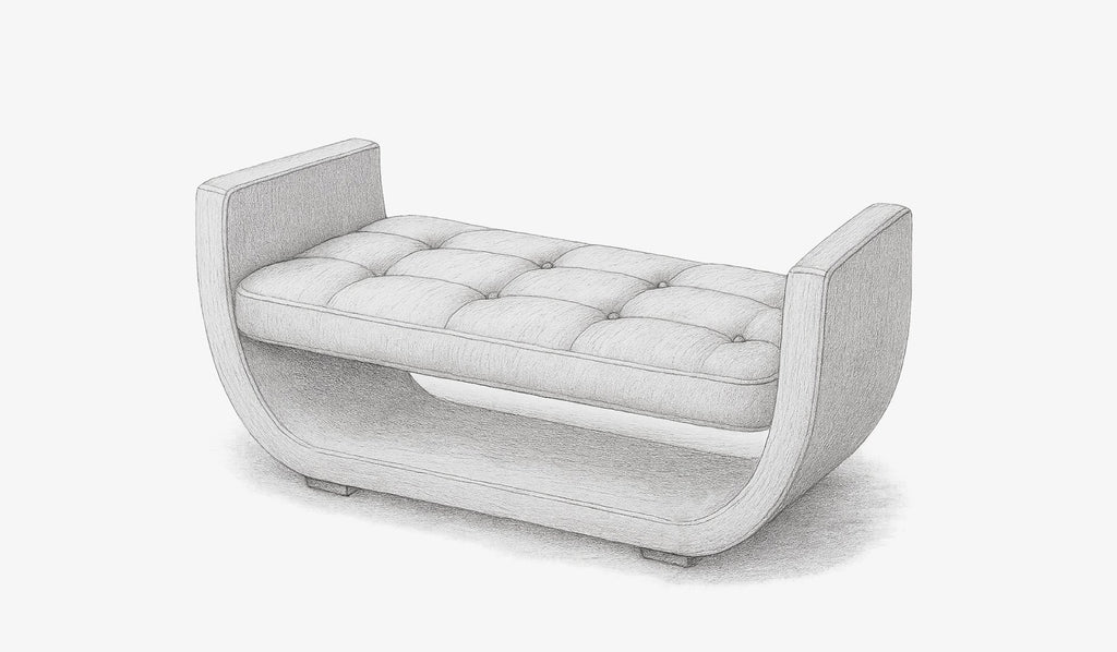 Aria Bench - HENDRICKS