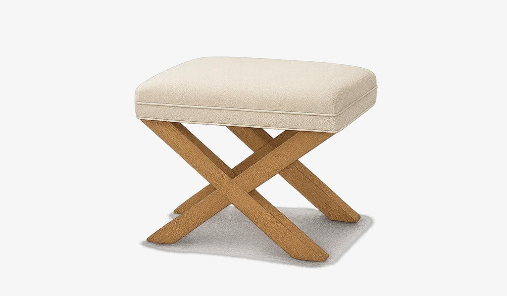 Cross Stool - HENDRICKS