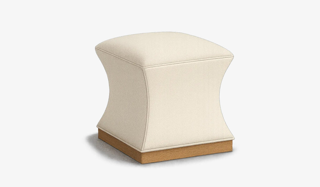 Hourglass Ottoman - HENDRICKS