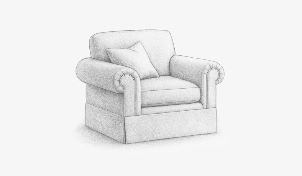 Lawson Stationary Chair - HENDRICKS
