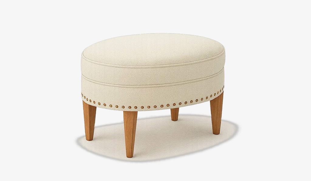 Ovalet Ottoman - HENDRICKS