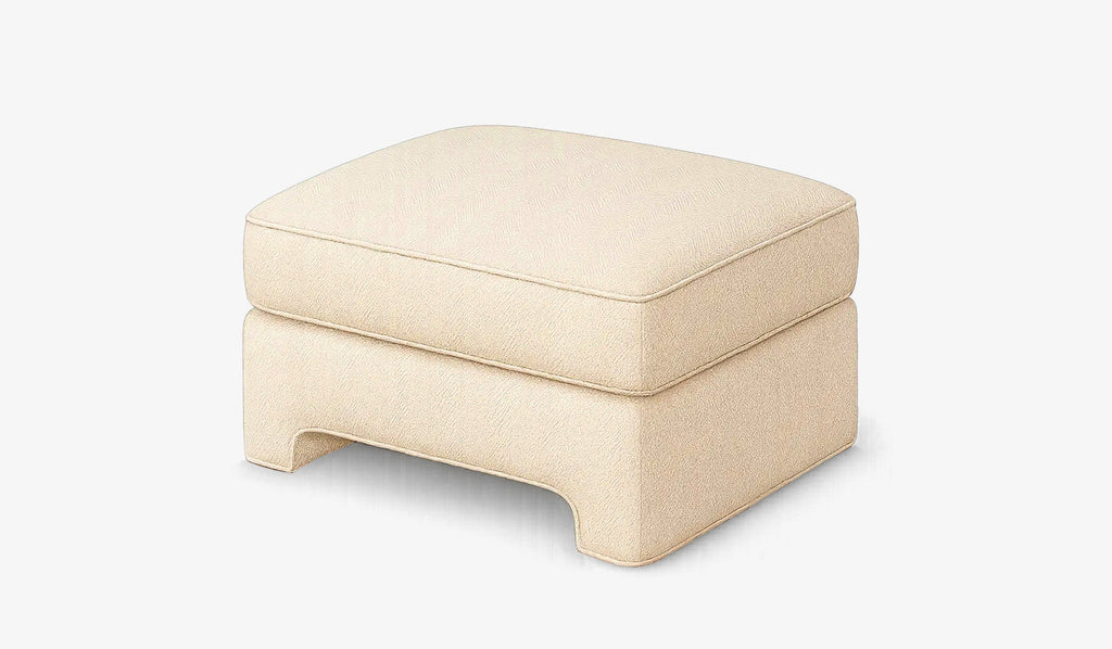 Plush Ottoman - HENDRICKS