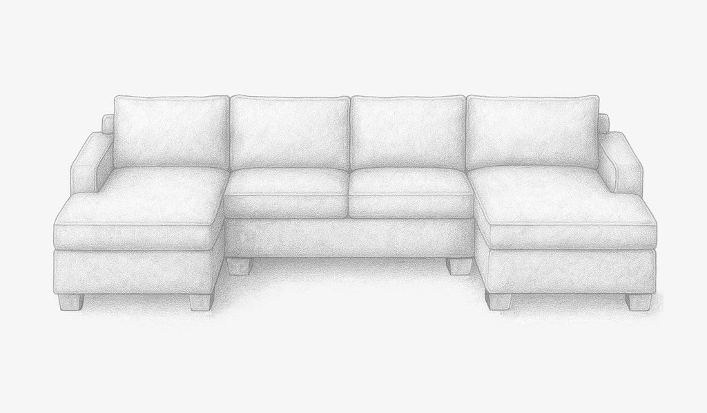 SECTIONAL SOFA_212 - FRONTANGLE - HENDRICKS