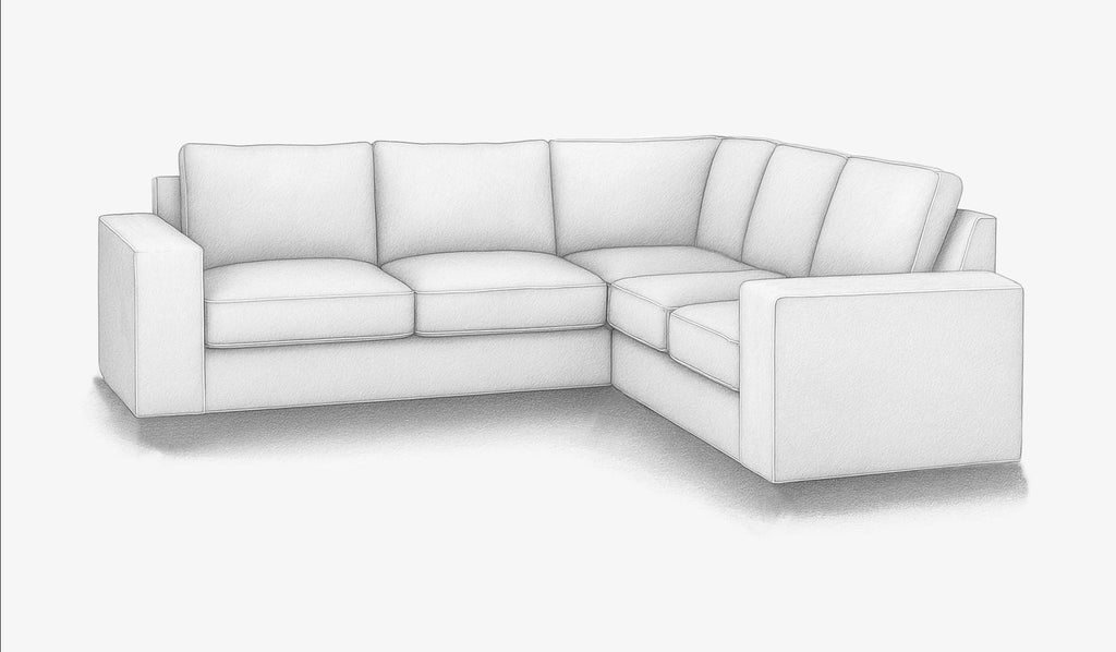 SECTIONAL SOFA_222 - FRONTANGLE - HENDRICKS