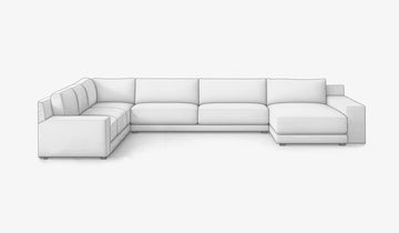 SECTIONAL SOFA_233 - FRONTANGLE - HENDRICKS