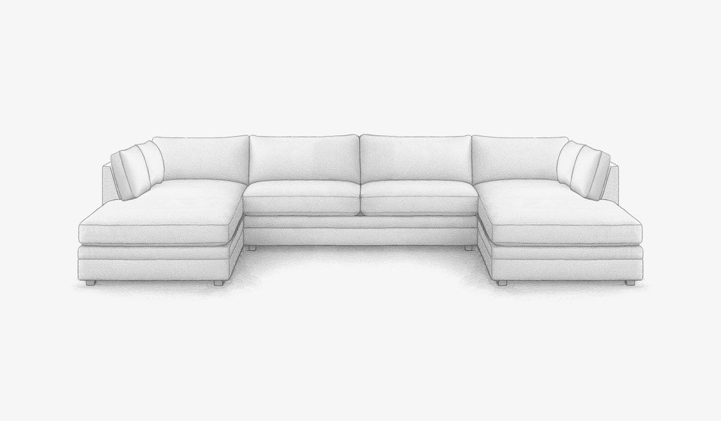 SECTIONAL SOFA_236 - FRONTANGLE - HENDRICKS