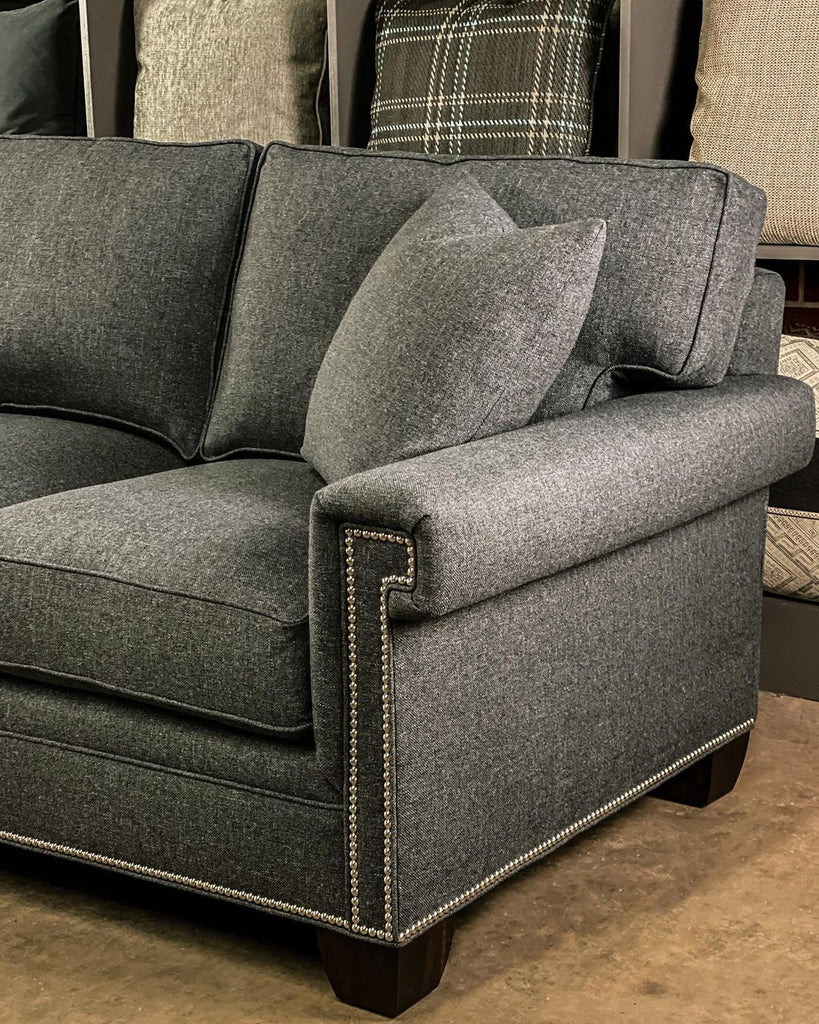 Greek Key Arm U Sofa - HENDRICKS