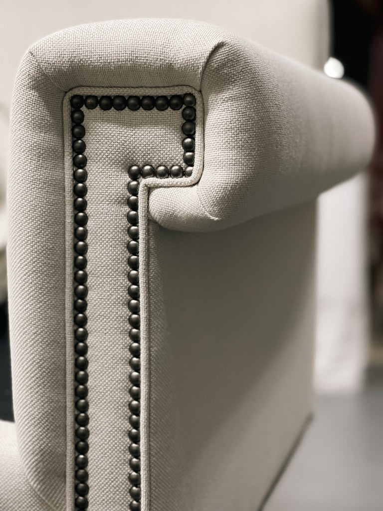 Greek Key Arm U Sofa - HENDRICKS