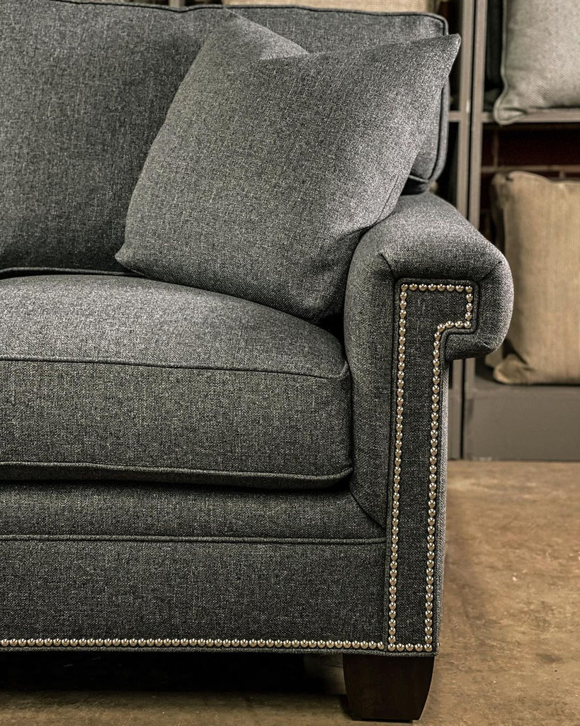 Greek Key Arm U Sofa - HENDRICKS