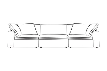 Modular Sofa (3pc) - HENDRICKS