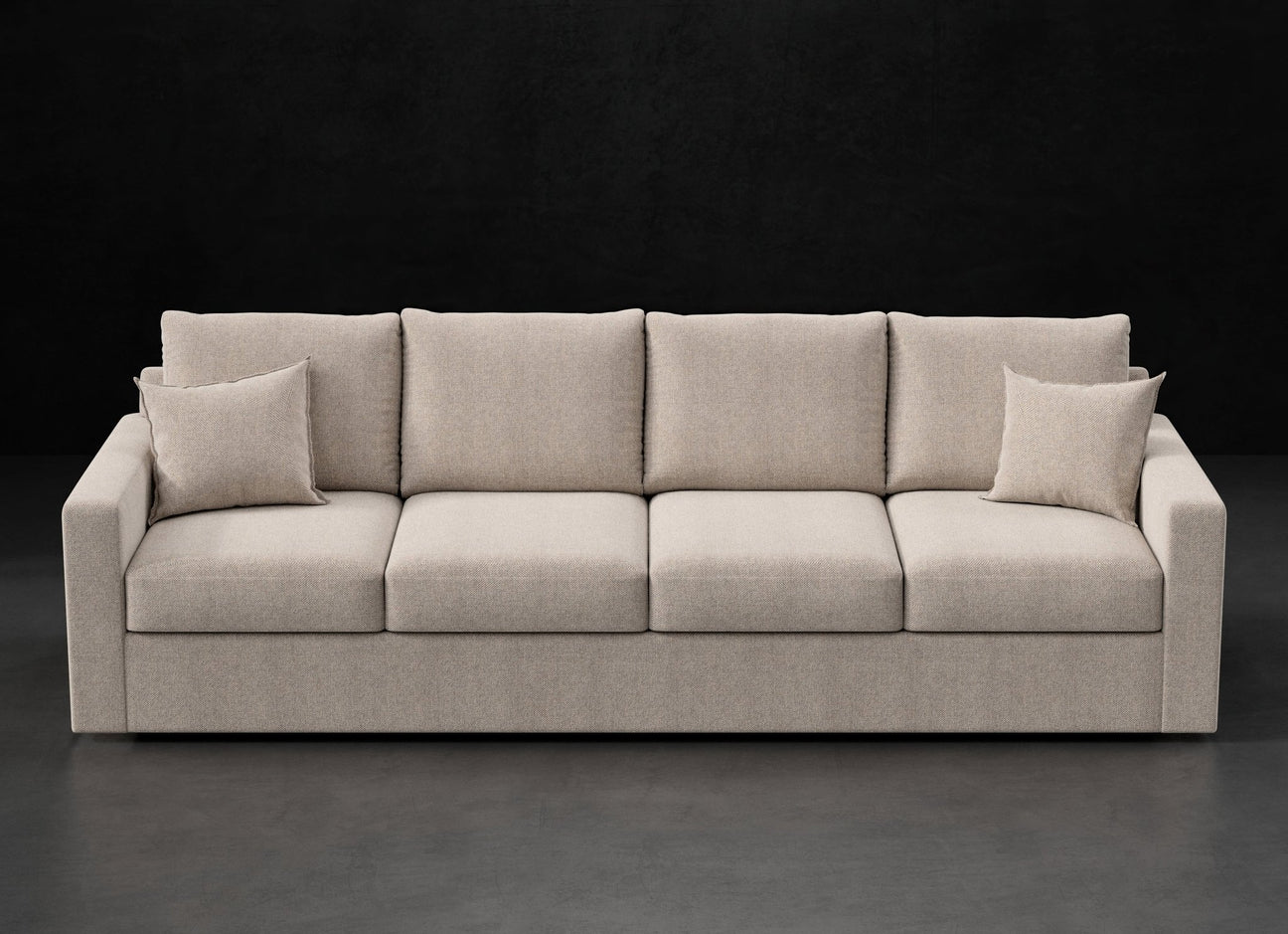 STANDARD TRACK ARM EXTENDED SOFA - HENDRICKS